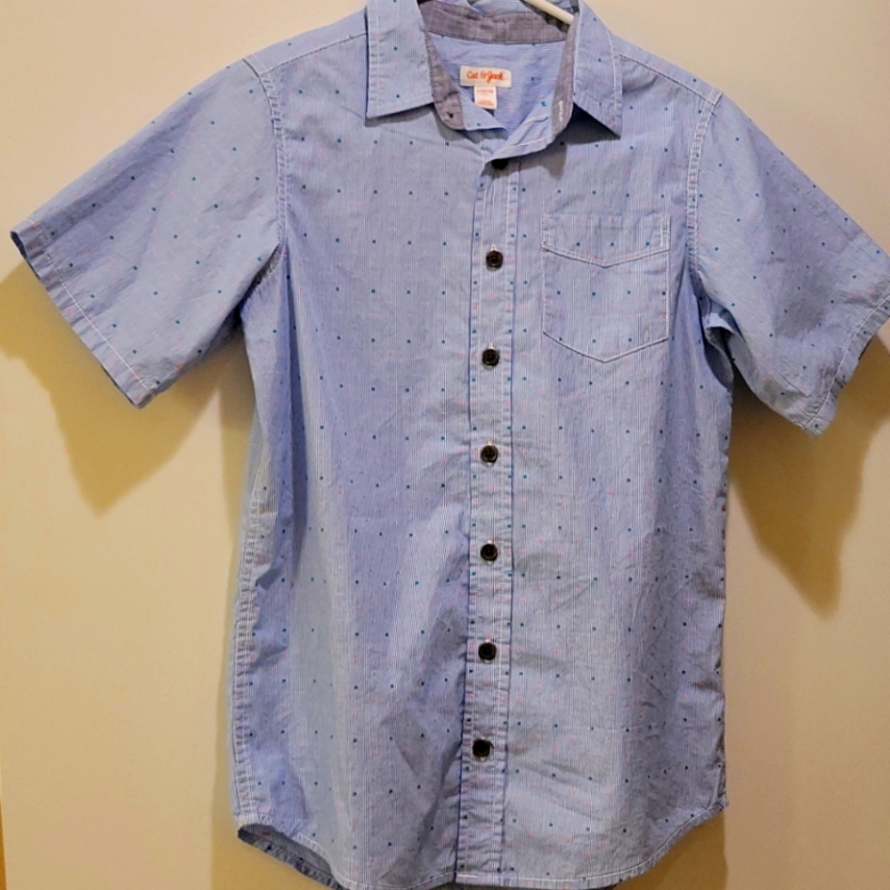 Boys short sleeve button down